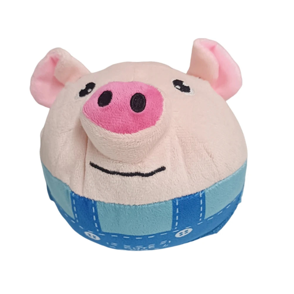 Shunmaii Electric Pet Interactive Squeaky Toy for Play