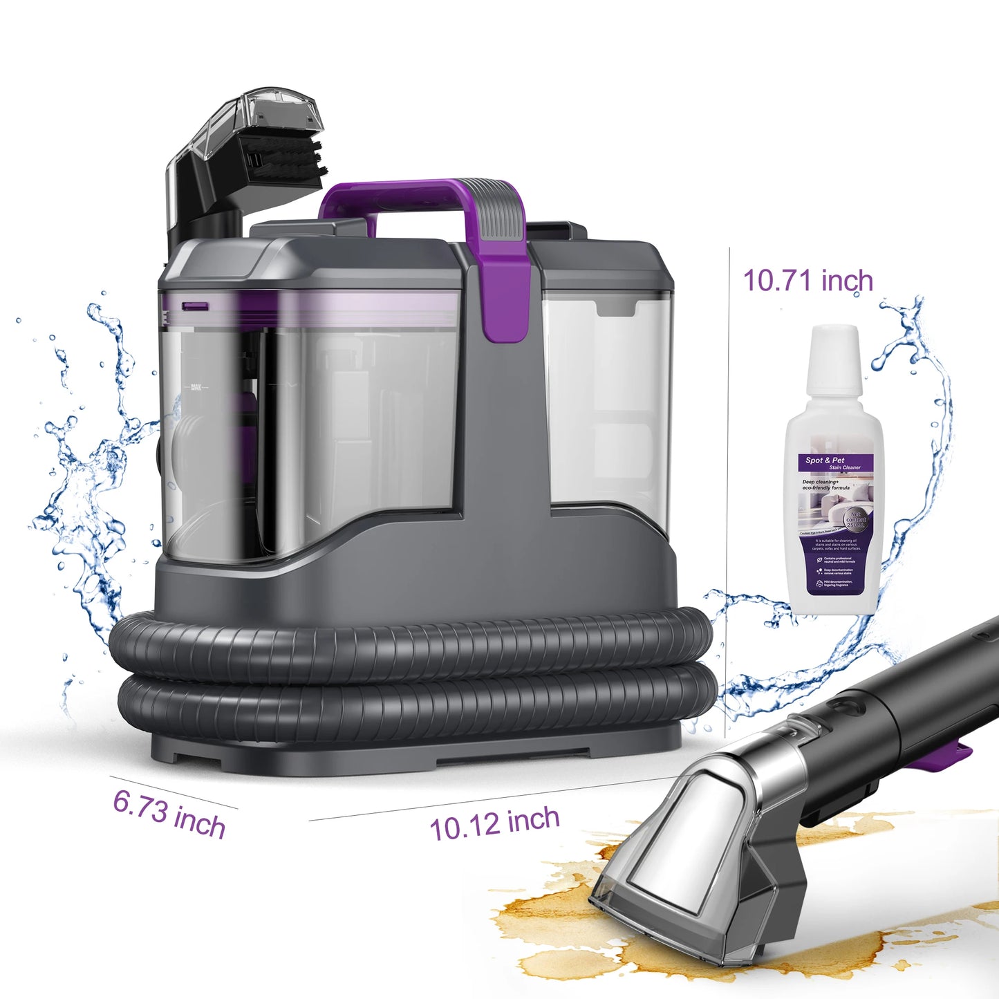 YISORA C9 C9S Portable Carpet Upholstery Cleaner