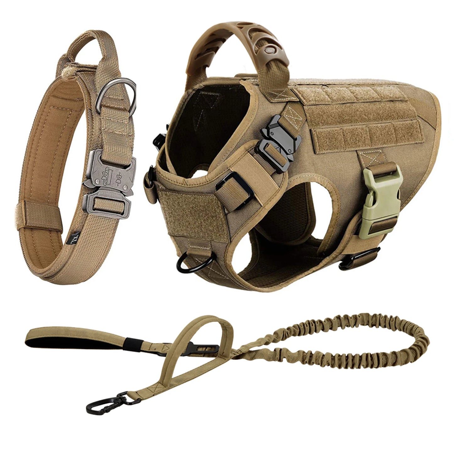 Dog Harness And Leash Set For Training Walks