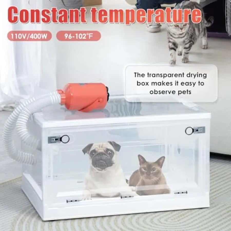 Automatic Pet Dryer Box for Cats and Small Dogs