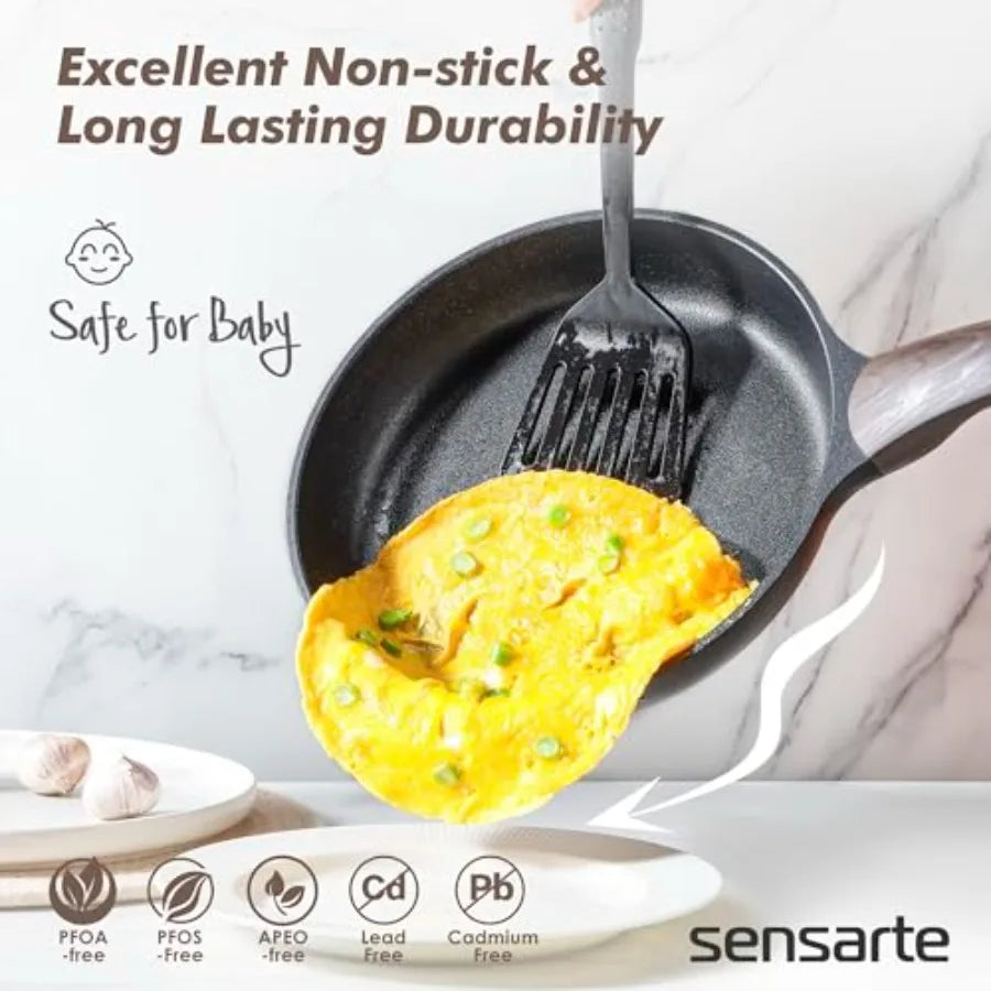 Pots And Pans Set Nonstick NonToxic Induction Cookware