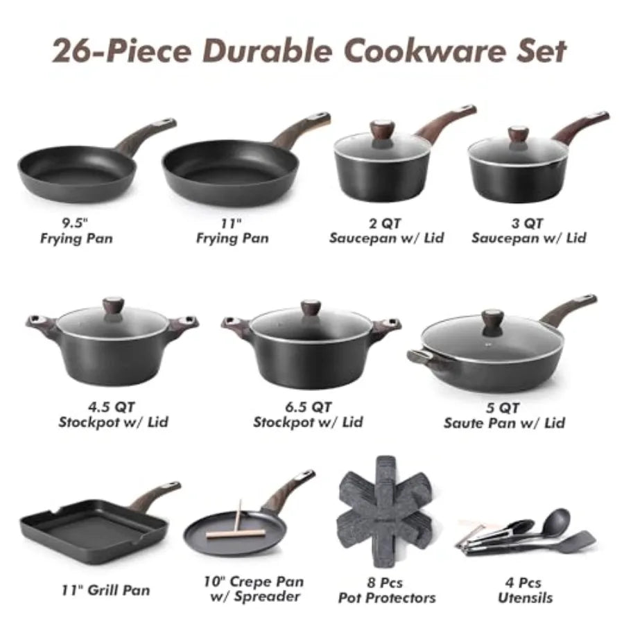 Nonstick Induction Cookware Set