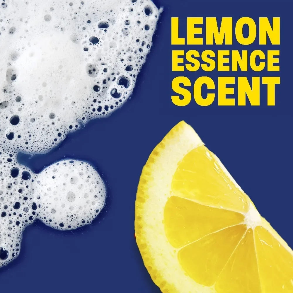 Lemon Scent Dishwashing Liquid Soap Starter Kit Concentrated Formula for Effective Cleaning Powerwash Spray Platinum 16 Fl Oz Dishwasher Detergent for Kitchen Home Use