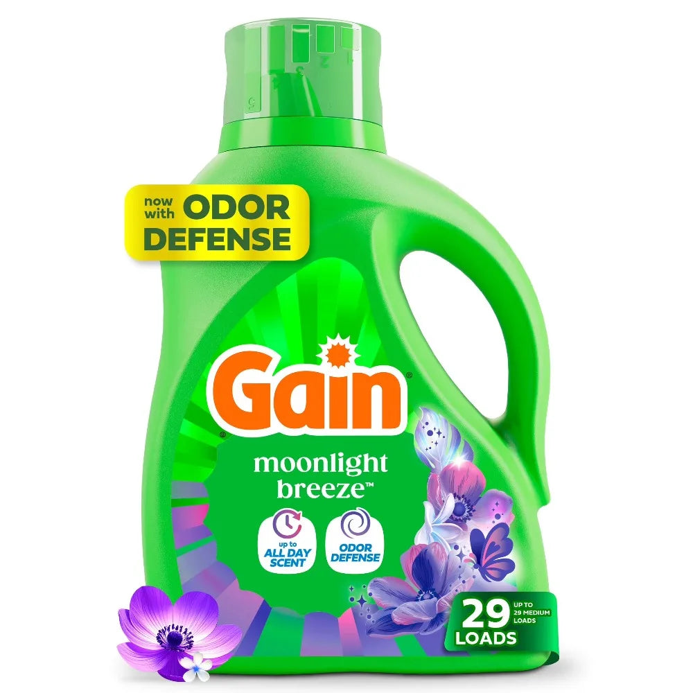 Moonlight Breeze Odor Defense Laundry Detergent Liquid