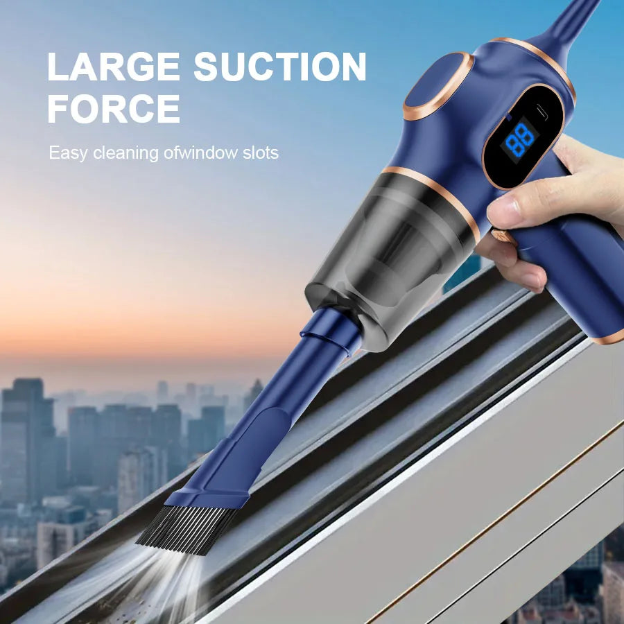 ABS Wireless Car Vacuum Cleaner Handheld Mini Vacuum