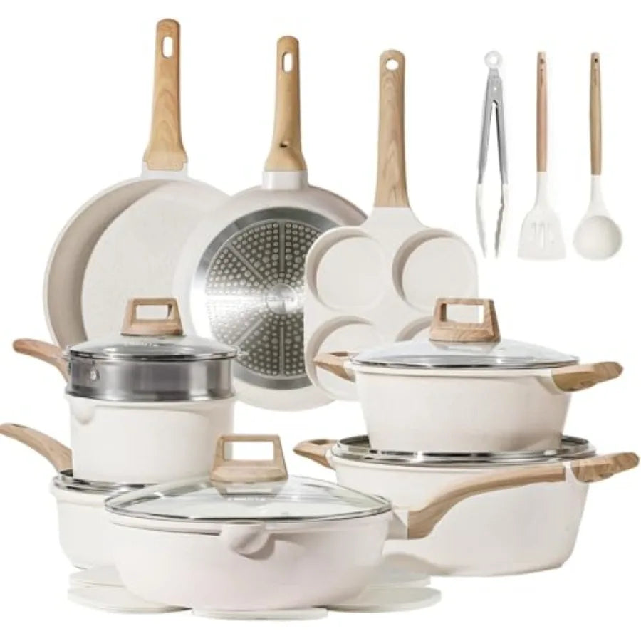Induction Pots and Pans Nonstick Cookware Set