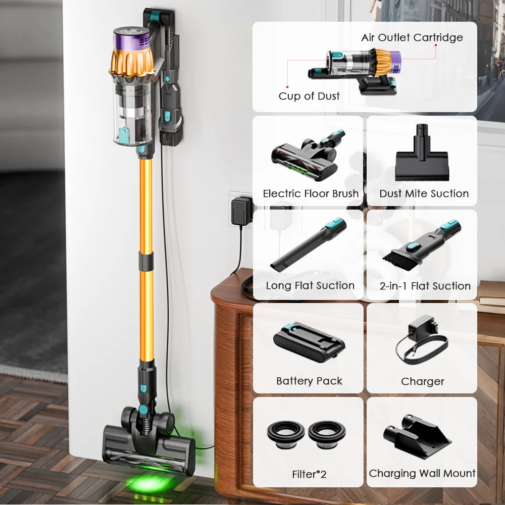 COTIAR V22 Cordless Handheld Vacuum Cleaner