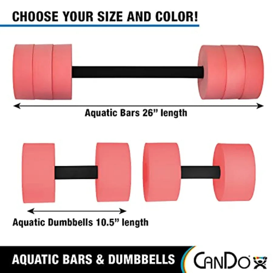 Aquatic Swim Bars And Dumbbells For Water Therapy