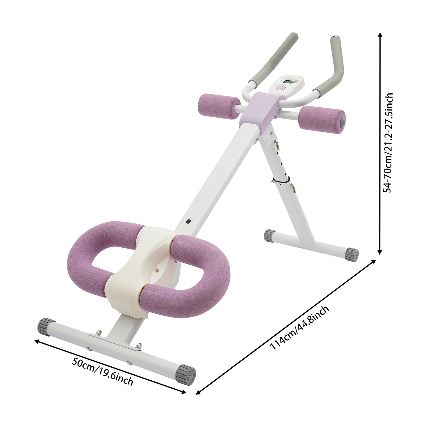 Foldable Adjustable Incline Abdominal Trainer For Home Gym
