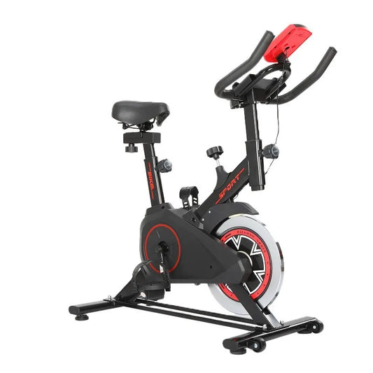 Silent Indoor Spin Bike With Adjustable Seat