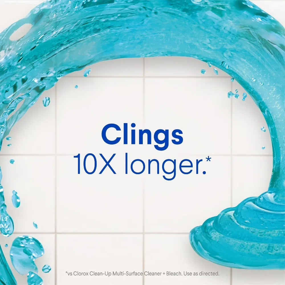 Powerful Bathroom Bleach Gel Cleaner for Tile Grout Toilet