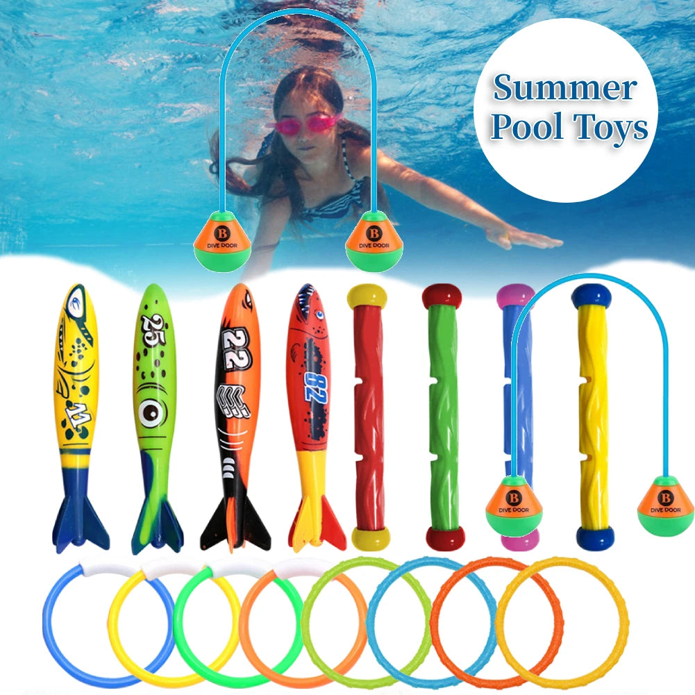 TOOPRE Pool Shark Diving Toys For Kids