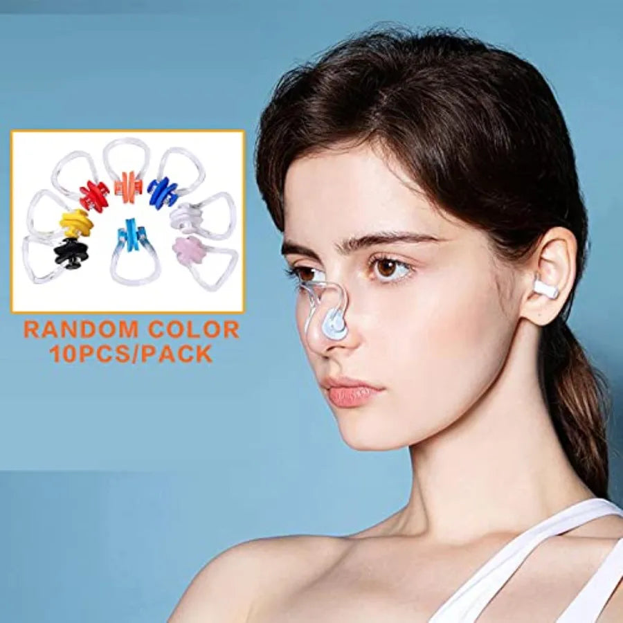 Silicone Swimming Nose Clips For Kids And Adults Leakproof