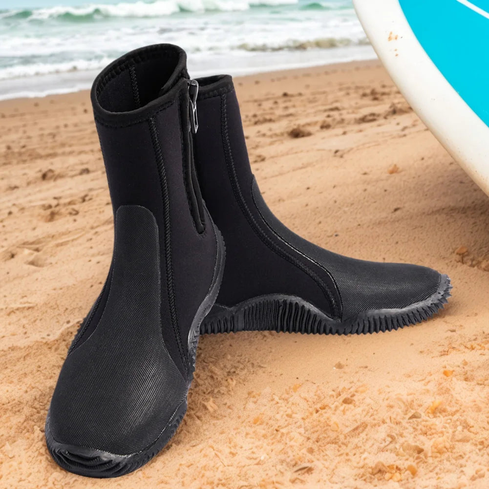 Neoprene Diving Boots Anti Slip For Water Sports