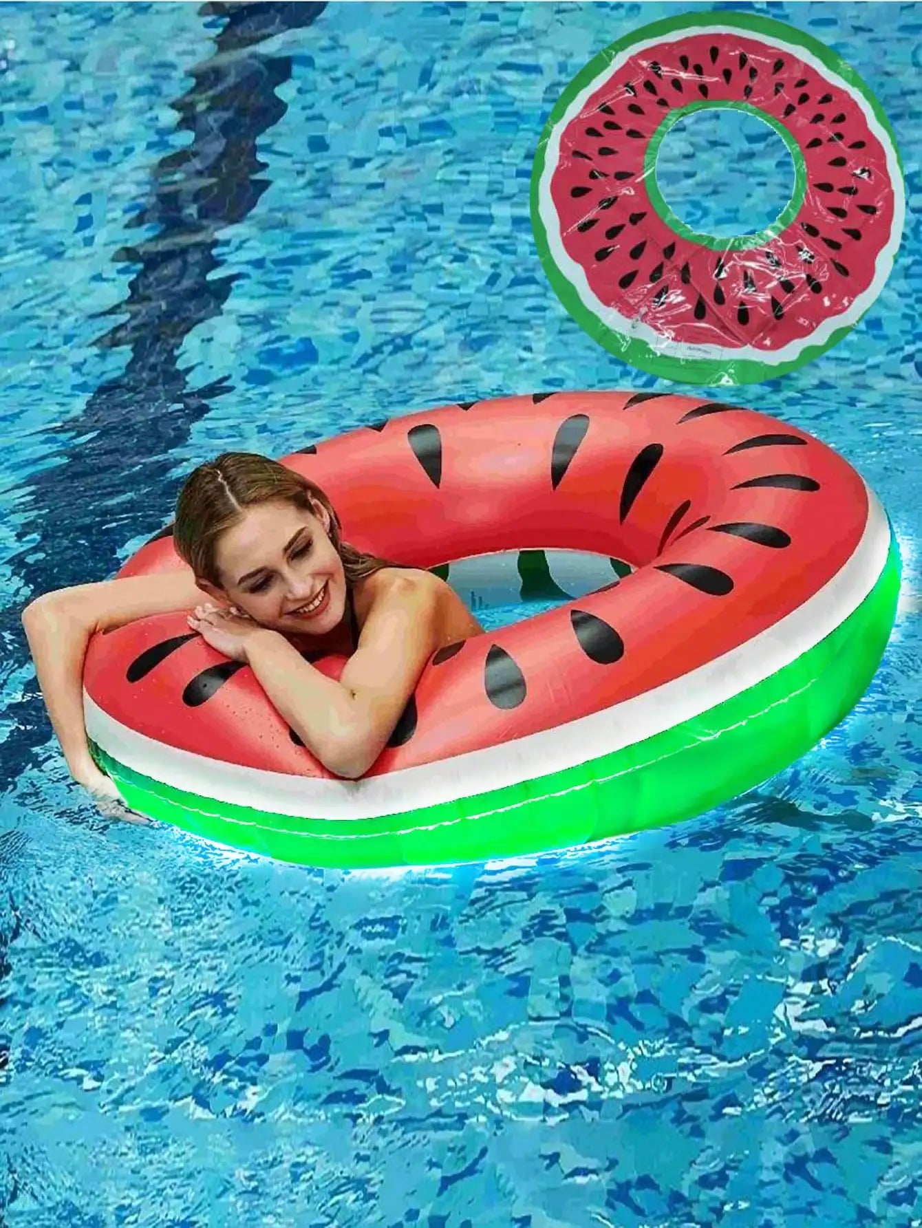 Watermelon Inflatable Floating Mat For Adults