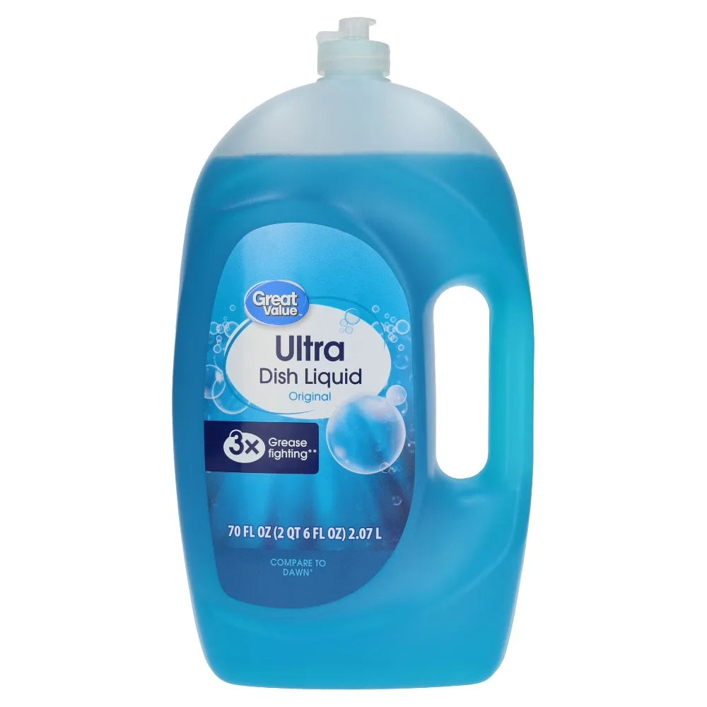 Ultra Original Dishwashing Liquid For Tough Grease Removal