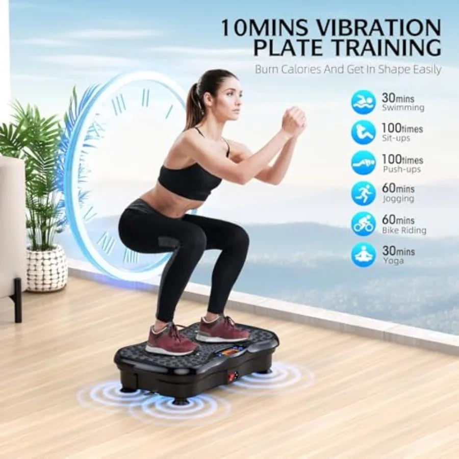 Vibration Plate Exercise Machine For Lymphatic Drainage