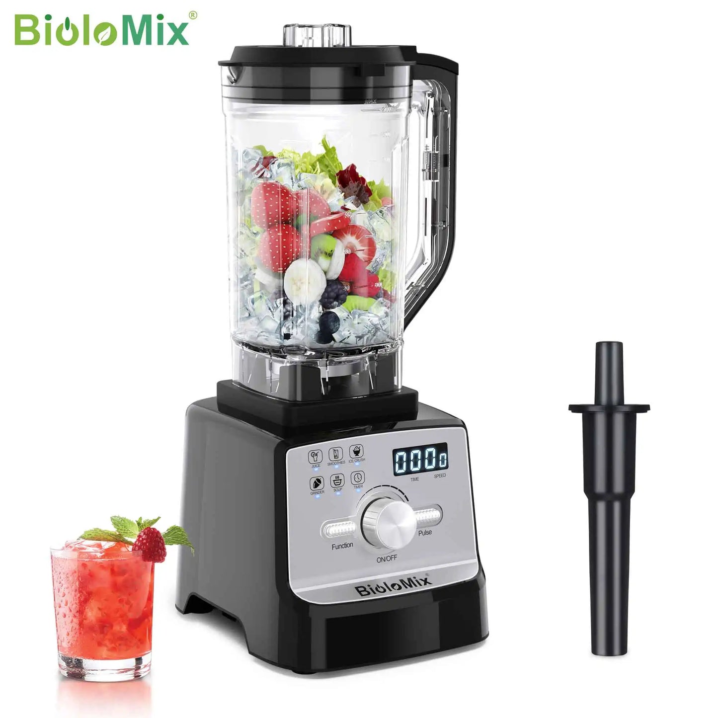 Biolomix 2200W Professional Blender For Smoothies And Juice