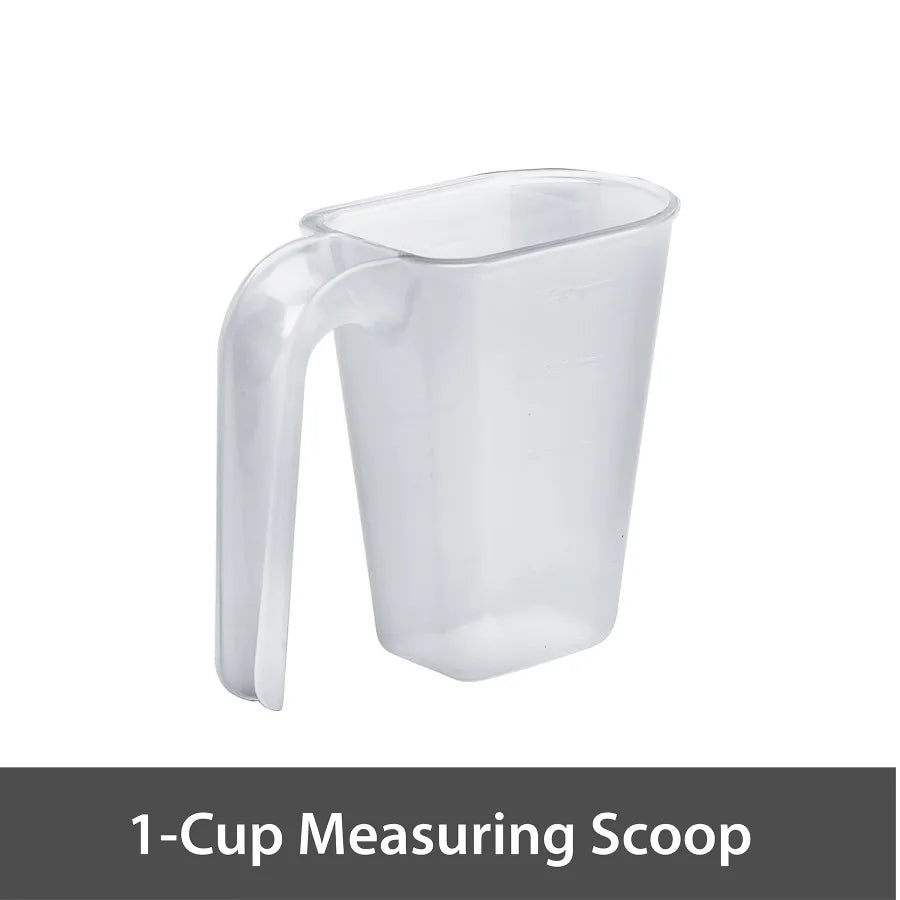 Roll Away Pet Food Storage With Wheels And Scoop