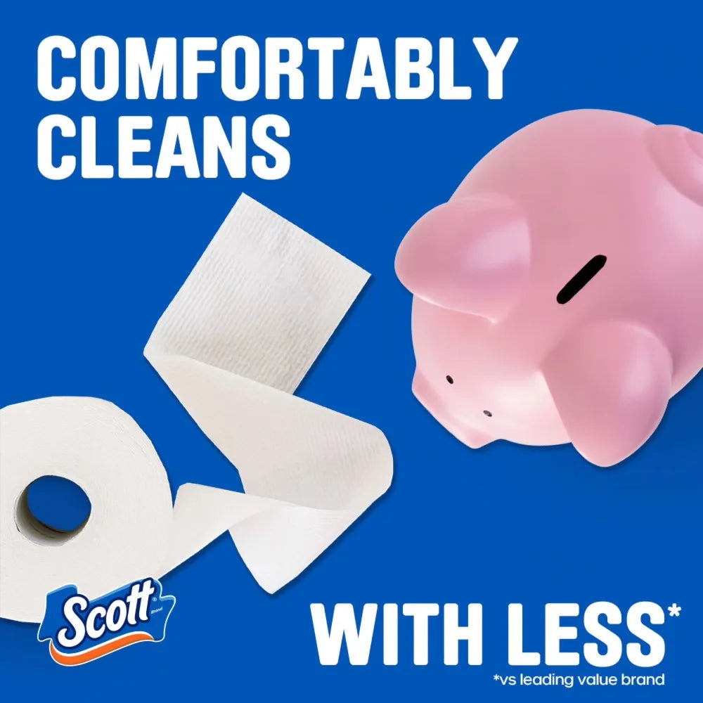 Double Roll Toilet Paper Ultra Soft Bath Tissue