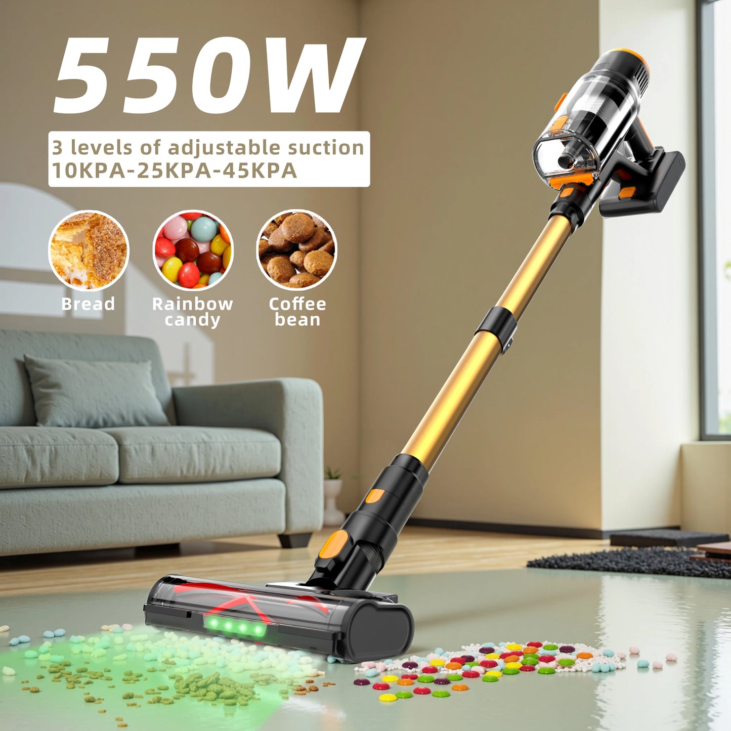 Blossom Cordless Handheld Vacuum 550W Motor