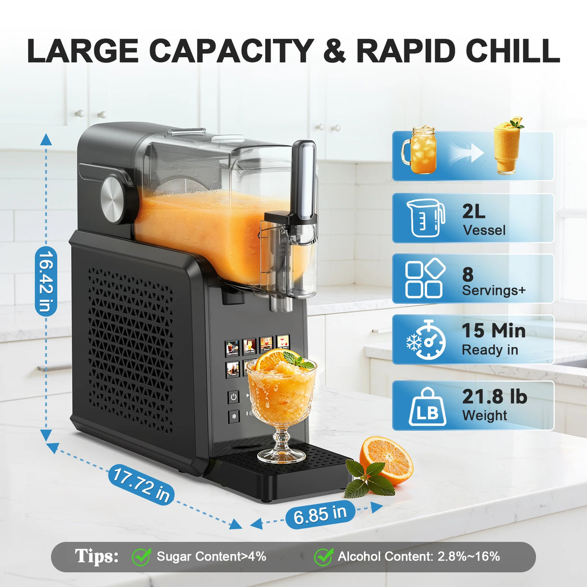 Automatic Slushie Maker For Frozen Drinks