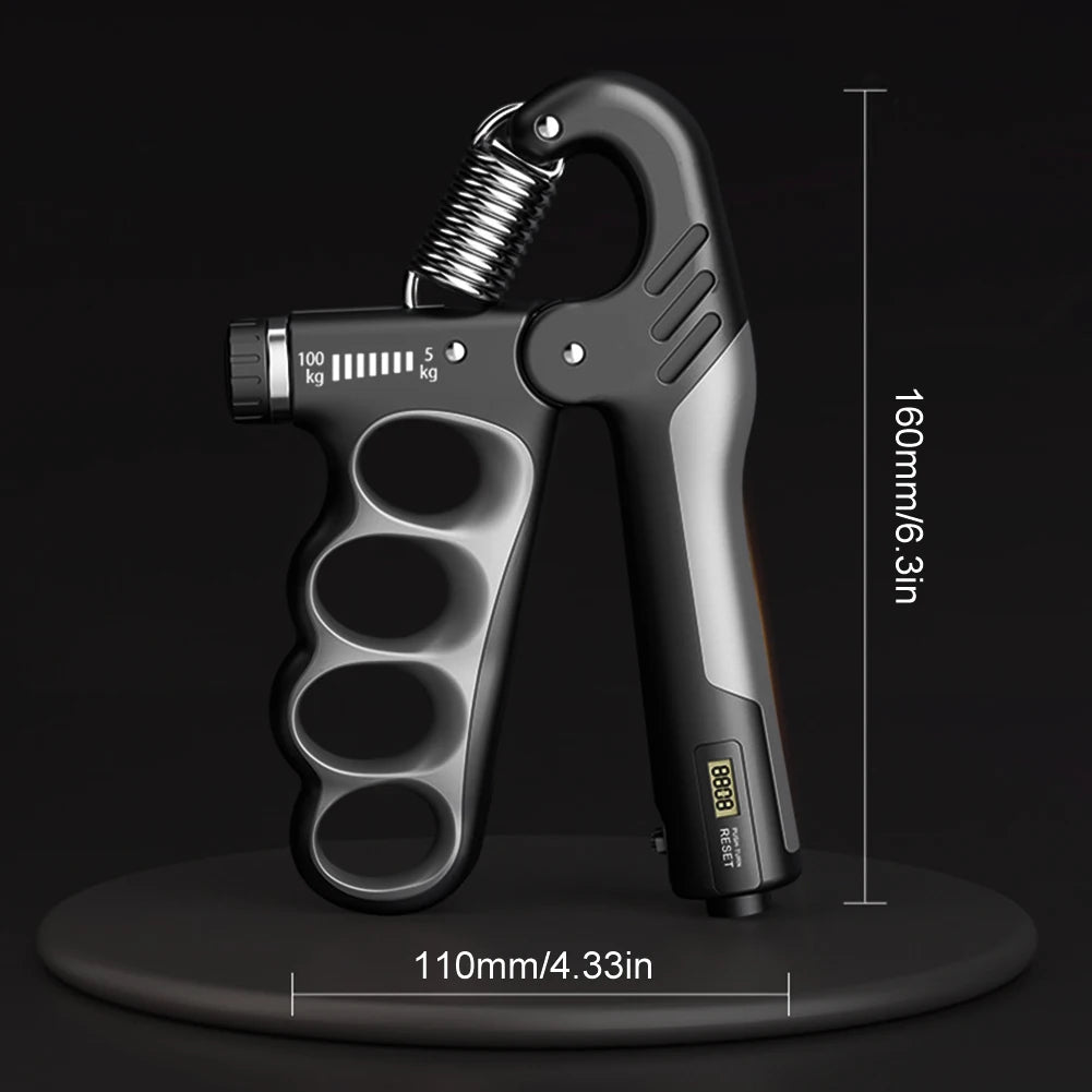 Adjustable Hand Grip Strengthener 5 to 100Kg With Counter