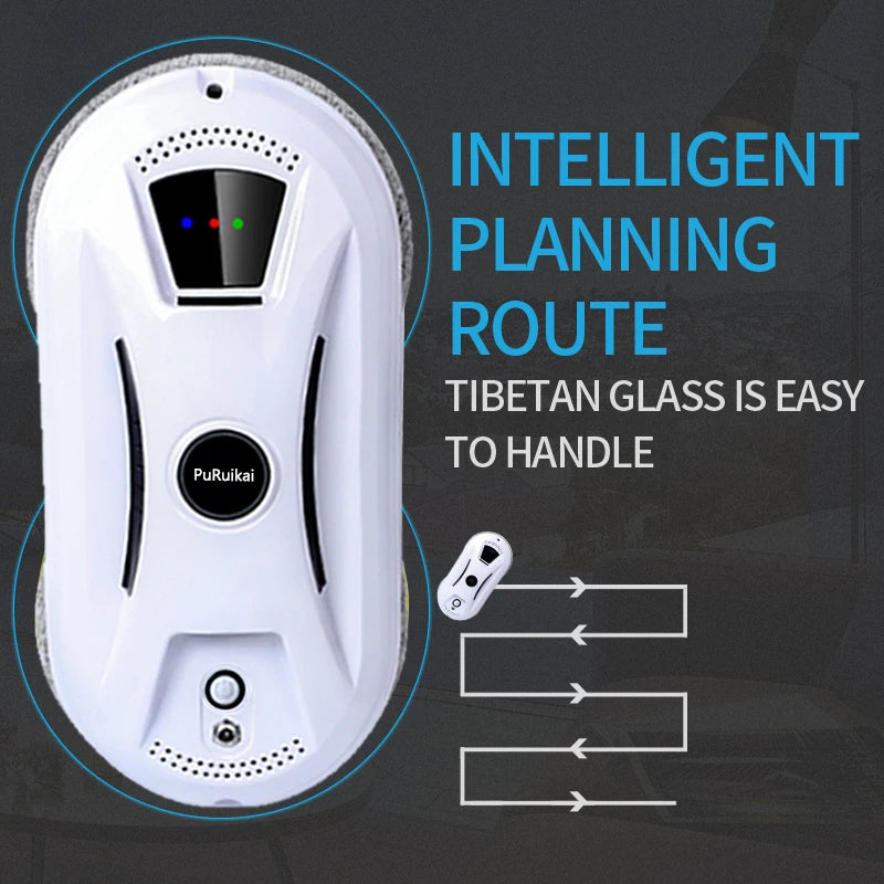 PuRuikai Ultra Thin Window Cleaning Robot Remote Control