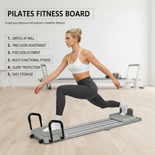 Modular Adjustable Pilates Ski Machine With Foldable Board