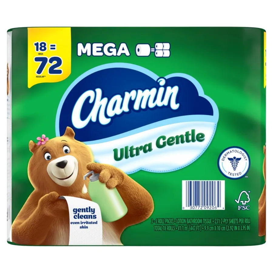 Ultra Gentle Toilet Paper Mega Rolls