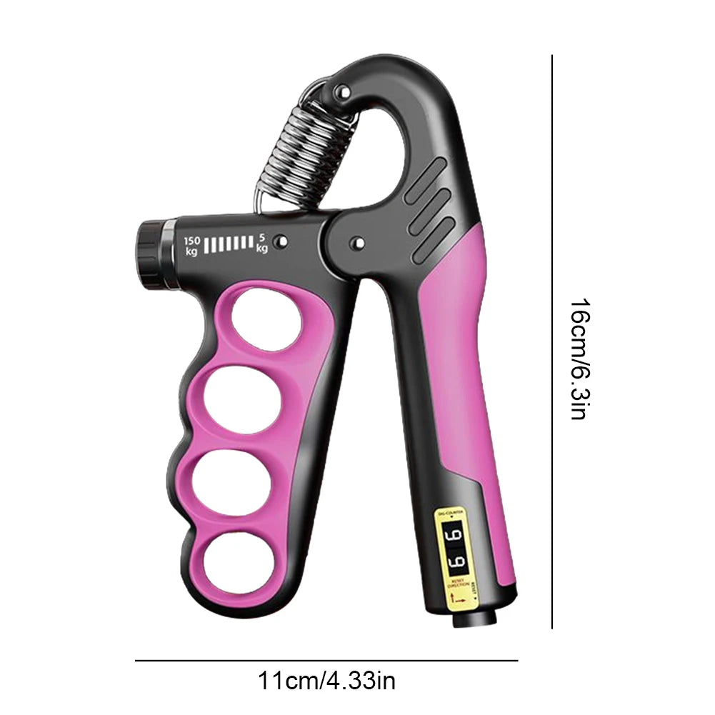Adjustable Hand Grip Strengthener 5 to 100Kg With Counter