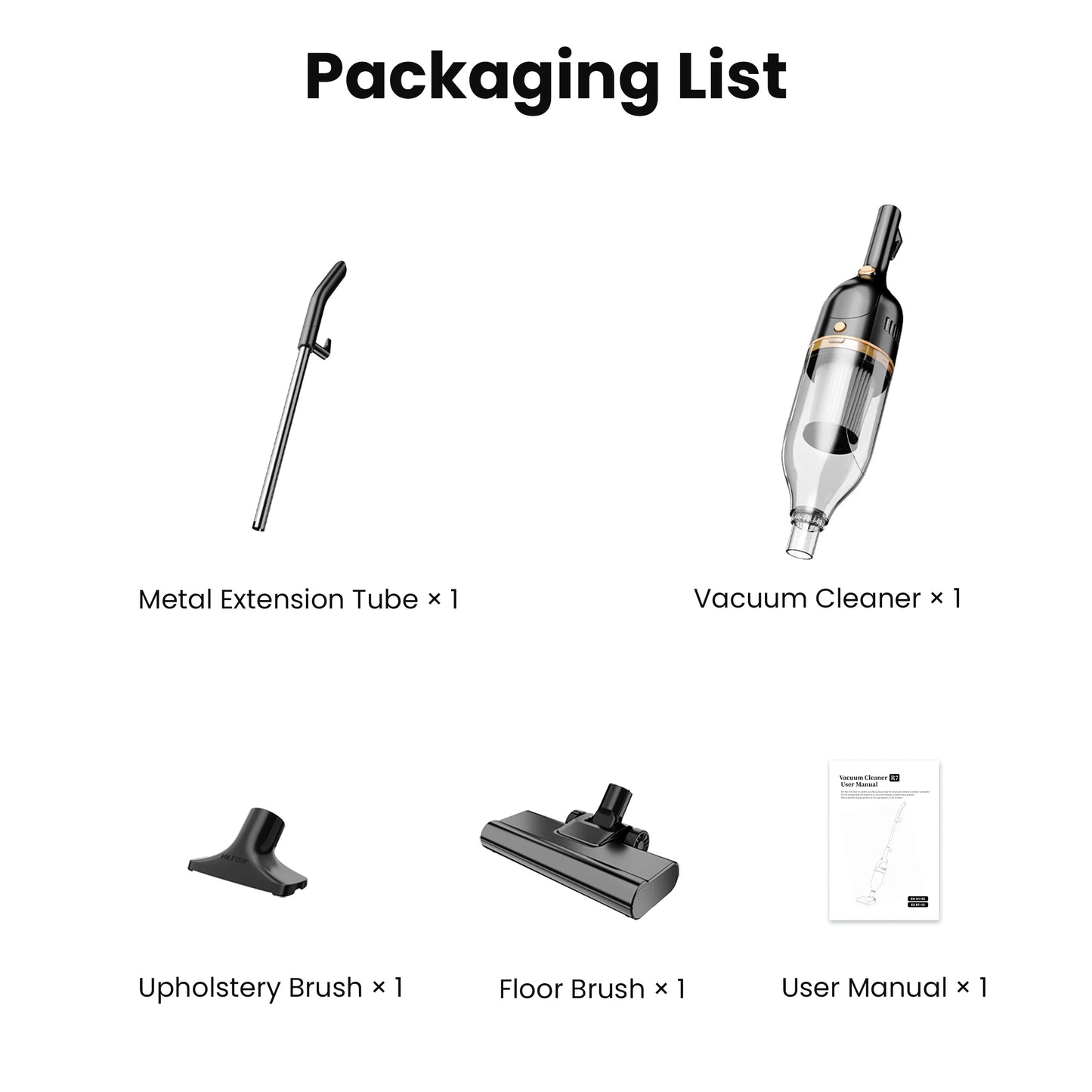 INSE Corded Vacuum Cleaner Handheld R7 R6X R3S 600W 3in1