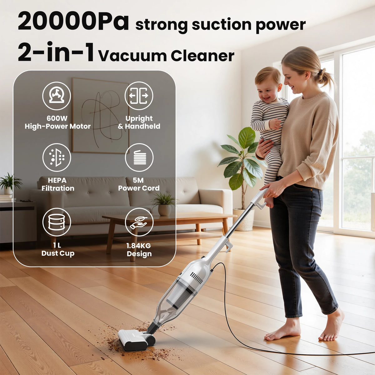 Inse R7 Corded 600W Vacuum Clean