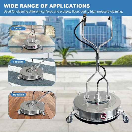 Twister.CK High Pressure Stainless Steel Floor Cleaner