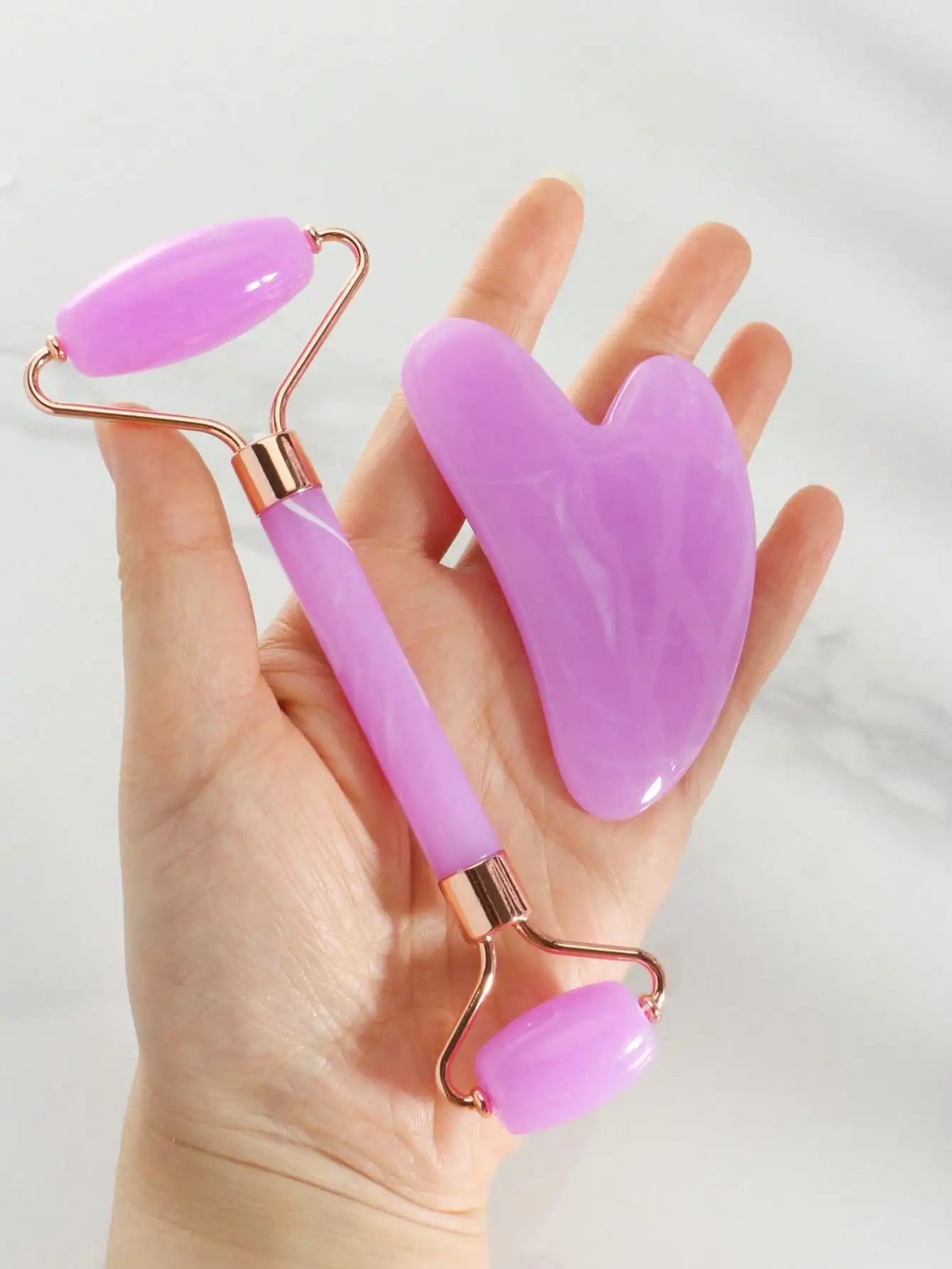 Facial Massage Scraping Beauty Tool Kit 3-Piece Set