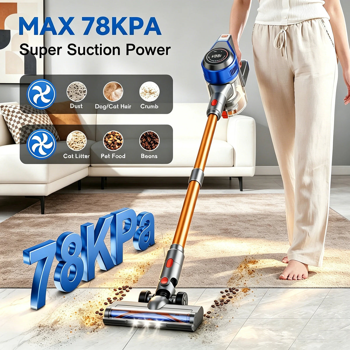 Honki Cordless Wet And Dry Handheld Vacuum