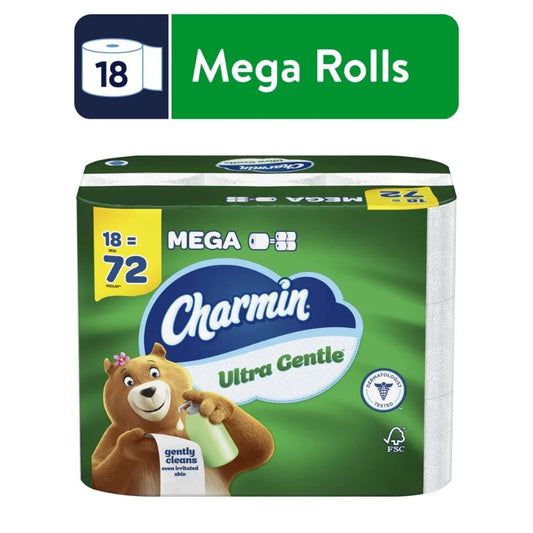 Ultra Gentle Toilet Paper Mega Rolls