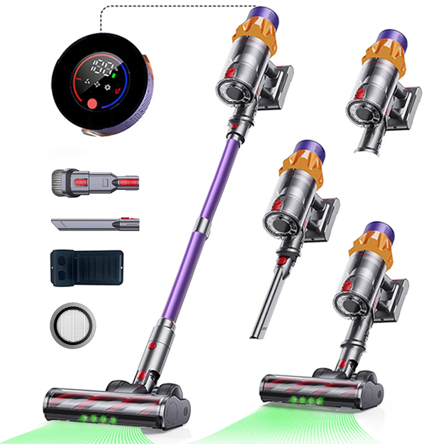 Blossom Cordless Handheld Vacuum 550W Motor