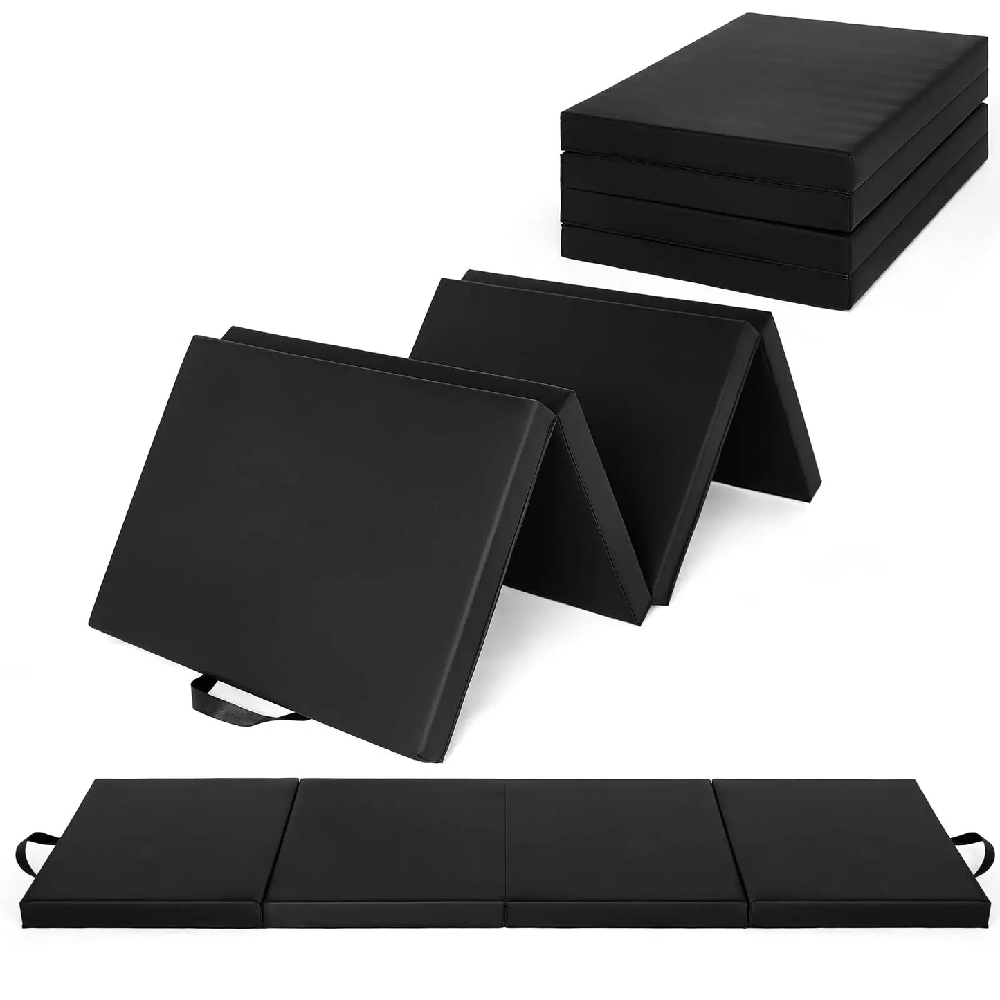 HiMISS Gymnastics Mat Foldable Portable Floor Pad