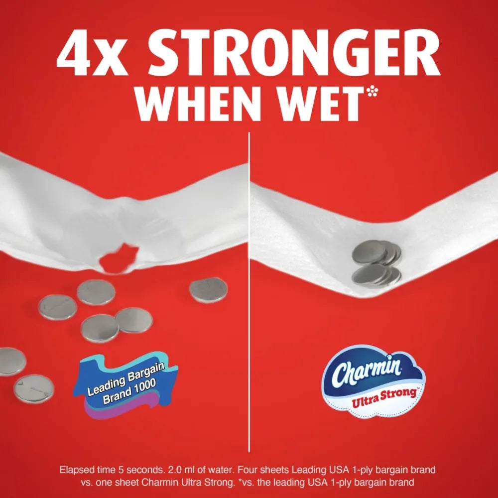 Ultra Strong Toilet Paper 4 Mega Rolls