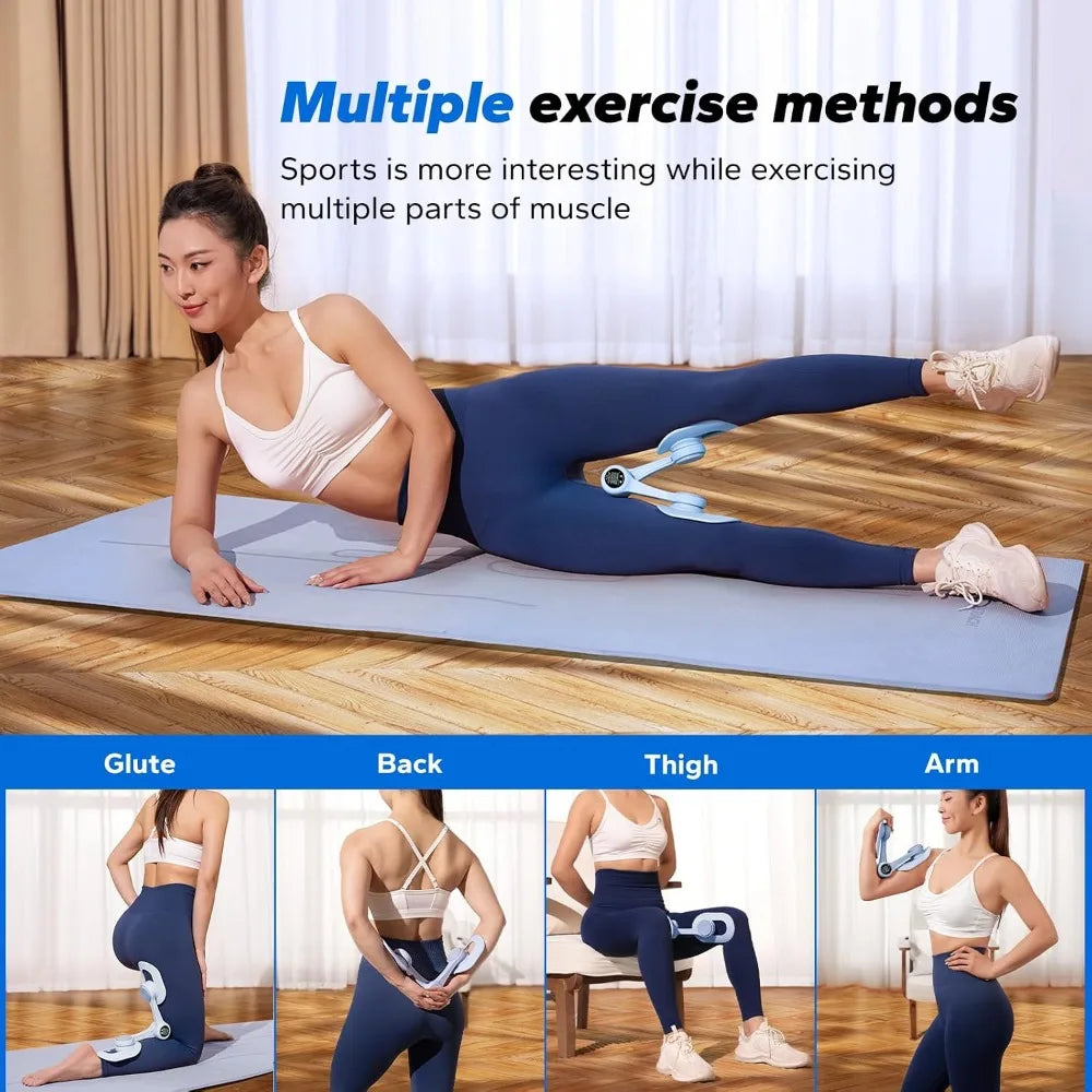 Thigh Trainer With Display Counter For Pelvic Floor Exercise