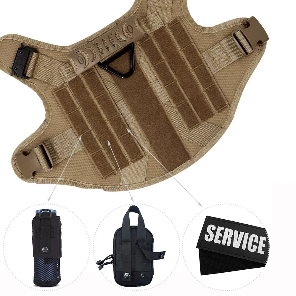Dog Harness And Leash Set For Training Walks