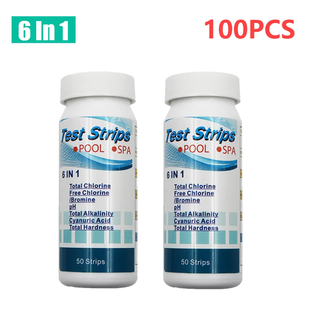 ALLOYSEED PH Test Strips 7 In 1 Pool Aquarium