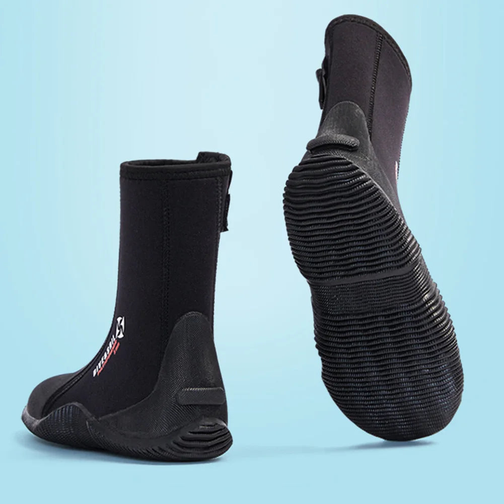 Neoprene Diving Boots Anti Slip For Water Sports