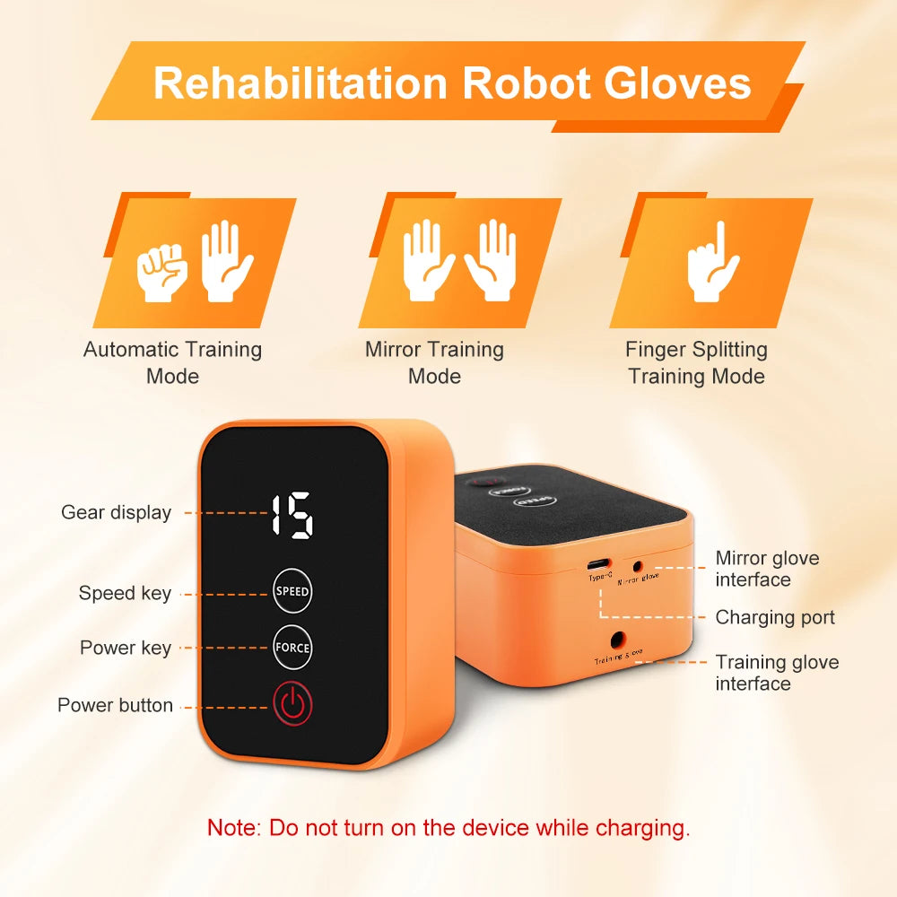 USB Hand Rehabilitation Robot Gloves for Stroke Recovery