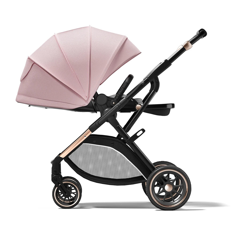 2026 New Arrival Convertible Baby Stroller For Toddler Newborn High Landscape Baby Pushchair With Reversible Seat