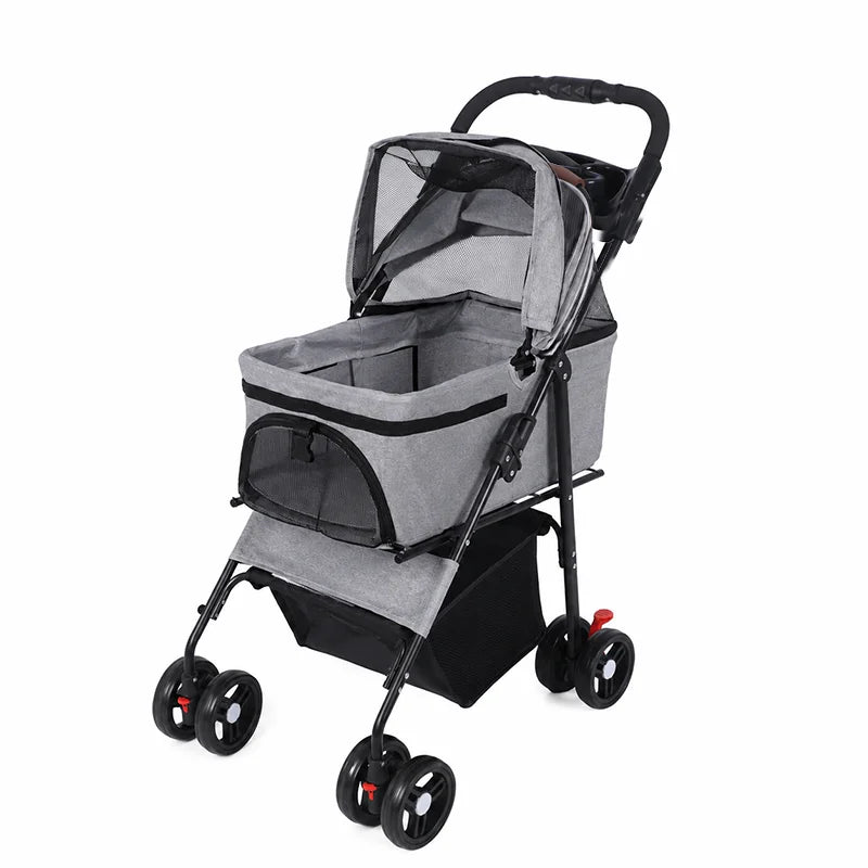 Cabusatly Detachable Two In One Dog Stroller