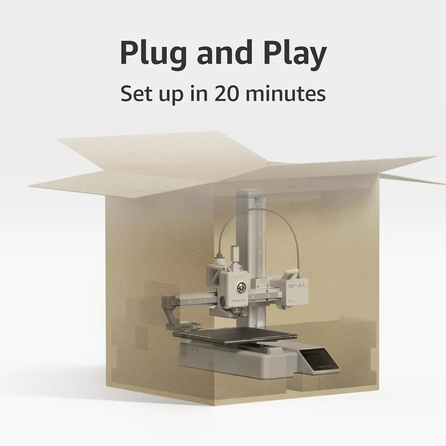Bambu Lab A1 Mini 3D Printer With LED Lamp Kit