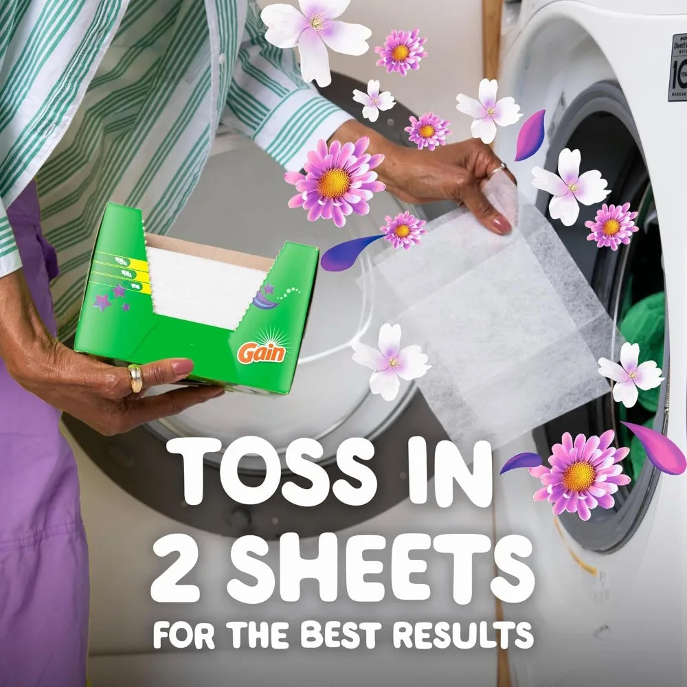 Moonlight Breeze Fabric Softener Dryer Sheets