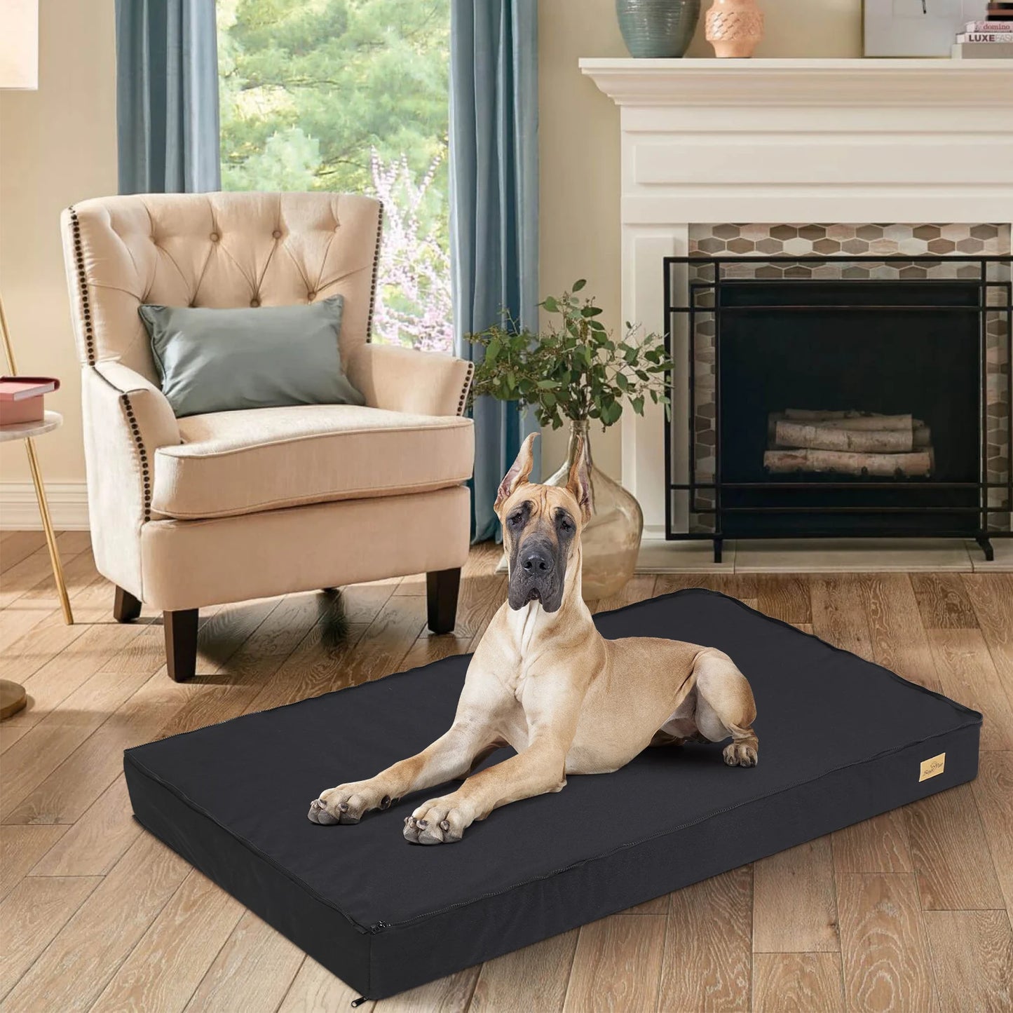 Dog Bed Orthopedic Memory Foam With Removable Cover